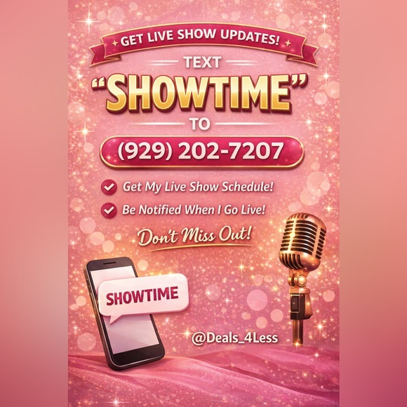 Accessories - Live Show Notifications!